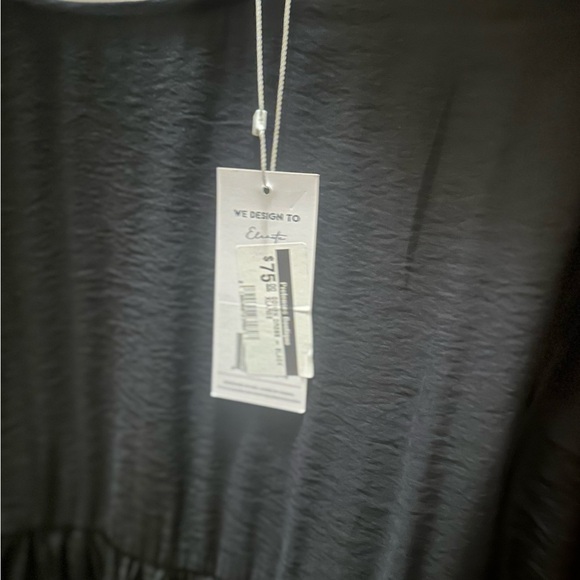 Chic Black Long Sleeve Dress - Picture 5 of 5